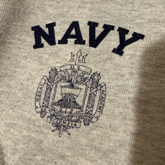 Naval Academy Gray Sweatpants - Picture 2 of 4